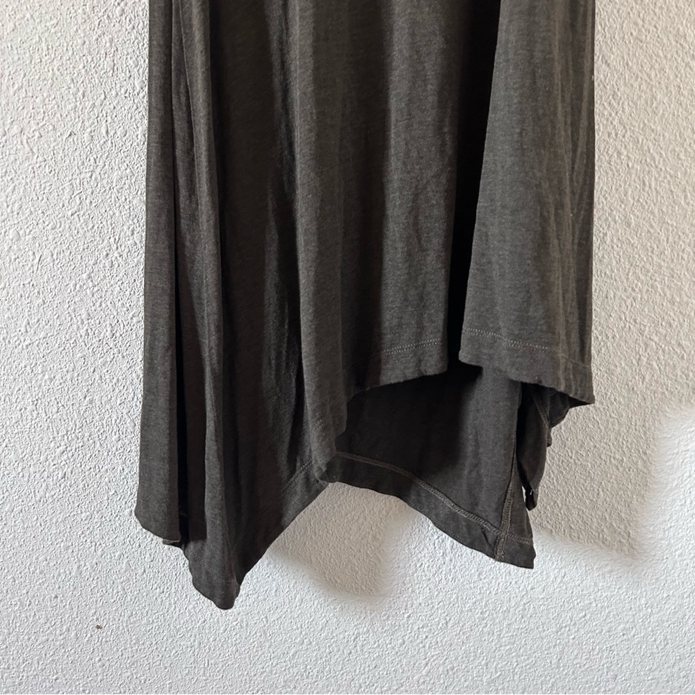 Donna Karen New York Black Label Women’s Dress Medium Brown Asymmetrical - Picture 8 of 12